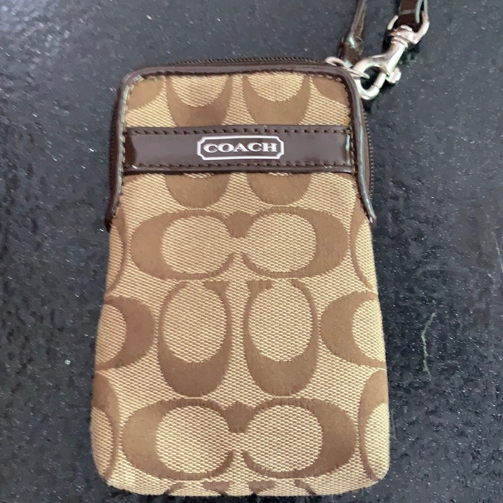 Coach card holder